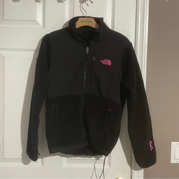 The North Face Jacket Womens Small Breast Cancer Awareness Edition Embroidered - Picture 1 of 11